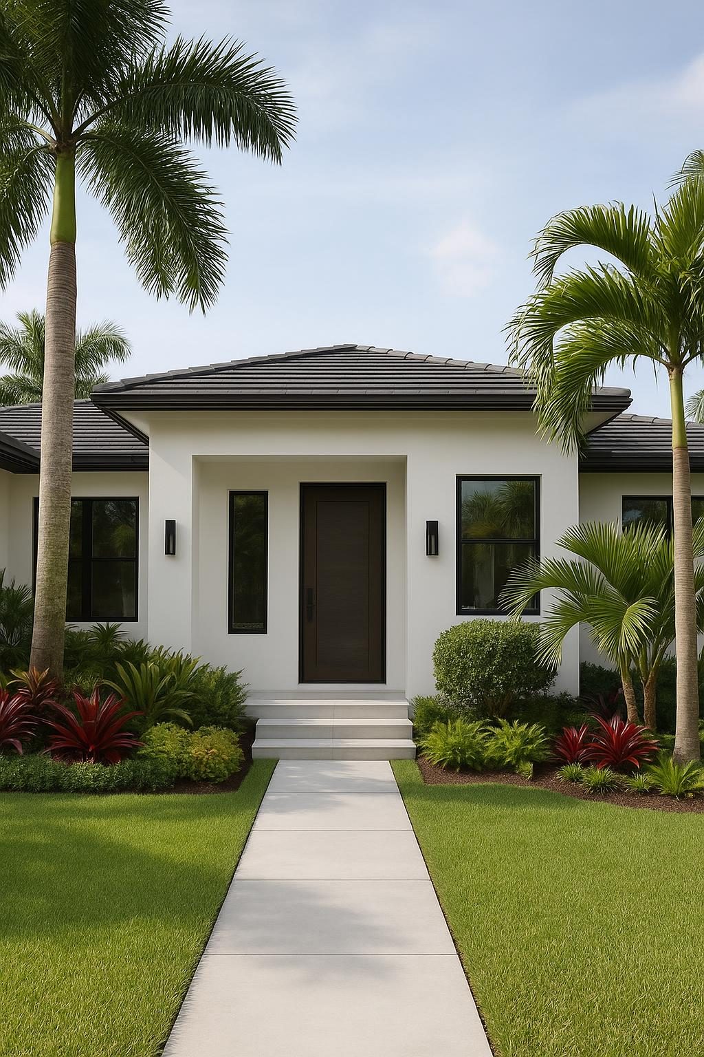 Remodeled home façade